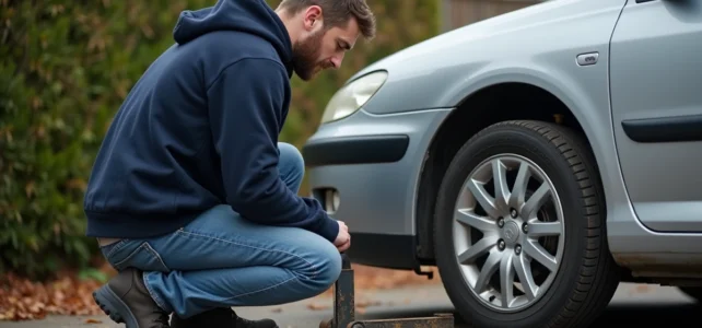 Guide pratique : comment positionner correctement le cric sur une Peugeot 307 Guide pratique : comment positionner correctement le cric sur une Peugeot 307